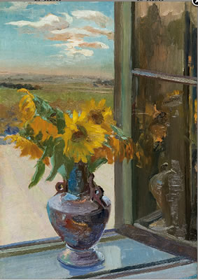 Sunflowers by Ignacy Pinkas - Auction record, sale price, and art valuation. Compare with similar artists and explore comparable artworks.