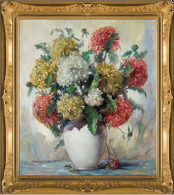 AUTUMN CHRYSANTHEMUMS