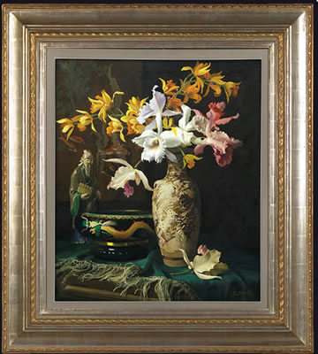Orchids and Porcelain