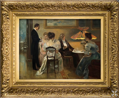 Evening at the Salon