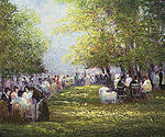 Beer garden