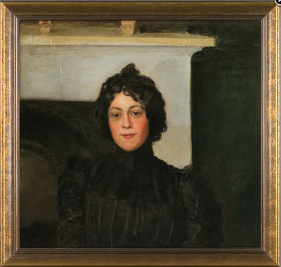 Portrait of the Dark-Haired Girl by Kazimierz Stabrowski - Auction record, sale price, and art valuation. Compare with similar artists and explore comparable artworks.