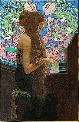 Musica Sacra by Edward Okun - Auction record, sale price, and art valuation. Compare with similar artists and explore comparable artworks.