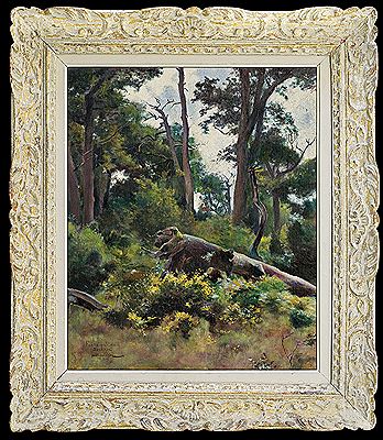Woods in Fontainebleau