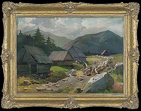 Huts in the Tatra Mountains