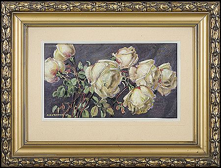 White Roses by Stanislaw Eysmond - Auction record, sale price, and art valuation. Compare with similar artists and explore comparable artworks.