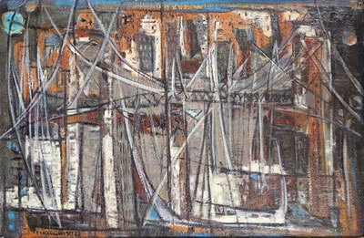 Le pont d'Alger by Victoire-Elisabeth Calcagni - Auction record, sale price, and art valuation. Compare with similar artists and explore comparable artworks.