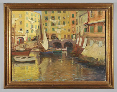 The port of Camogli