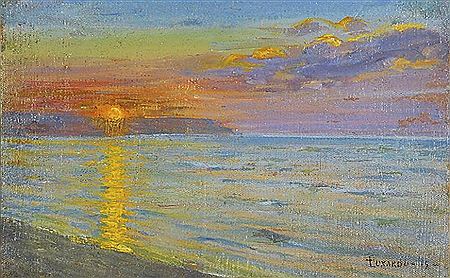 Tramonto a Voltri