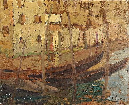 Gondole by Eugenio Olivari - Auction record, sale price, and art valuation. Compare with similar artists and explore comparable artworks.