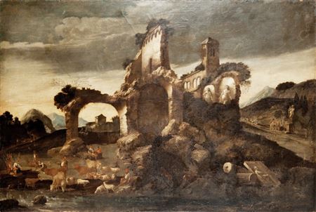 Architettura con armenti by Antonio Travi - Auction record, sale price, and art valuation. Compare with similar artists and explore comparable artworks.