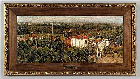 La vendemmia by Luigi Gioli - Auction record, sale price, and art valuation. Compare with similar artists and explore comparable artworks.
