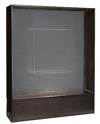 Strutturazione ritmica quadrato pulsante 1964