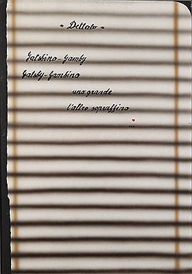 Pagina di quaderno
