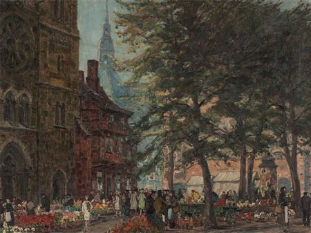 "Bremen Flower Market"