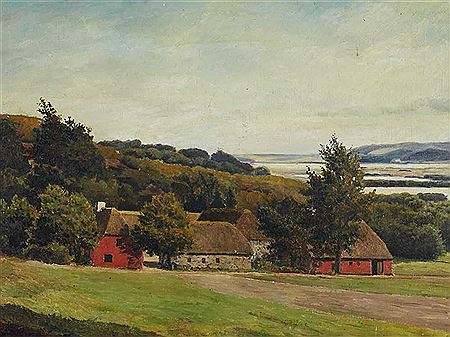 Sample artwork by Frands Frandsen (1885 - 1979), known for painting - View similar artists and auction records