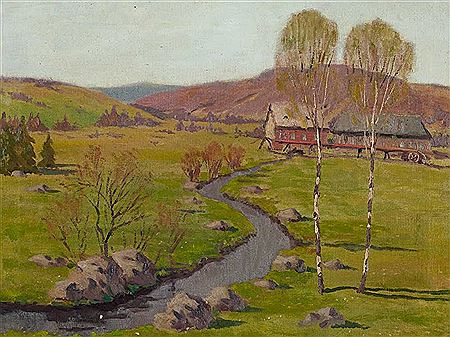 "House at a Stream"