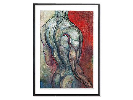 Sample artwork by Serge Diakonoff (Born 1933), known for painting, collage, and sculpture - View similar artists and auction records