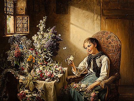 Heralds of Spring by Rosa Schweninger - Auction record, sale price, and art valuation. Compare with similar artists and explore comparable artworks.