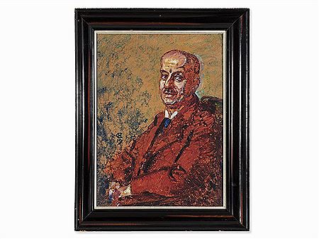 Portrait of Max Liebermann by Hans Christiansen - Auction record, sale price, and art valuation. Compare with similar artists and explore comparable artworks.