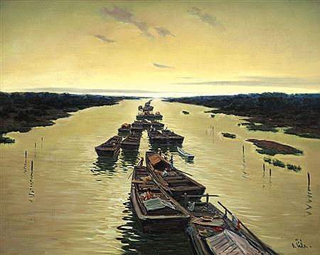 Sample artwork by Otakar Cila (1894 - 1977), known for academic portrait painting - View similar artists and auction records