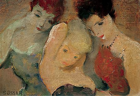 Three girls by Frantisek Vaclav Susser - Auction record, sale price, and art valuation. Compare with similar artists and explore comparable artworks.