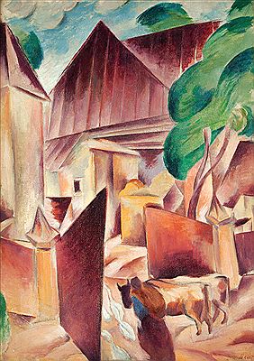 Sample artwork by Vincent Benes (1883 - 1979), known for landscape, floral still life, interior painting, impressionism - View similar artists and auction records