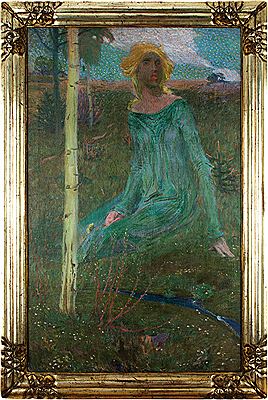 Spring (a variant of the right wing of the triptych Spring)