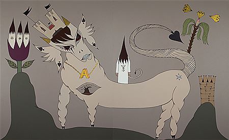 Sample artwork by Anezka Hoskova (Born 1982), known for painting - View similar artists and auction records