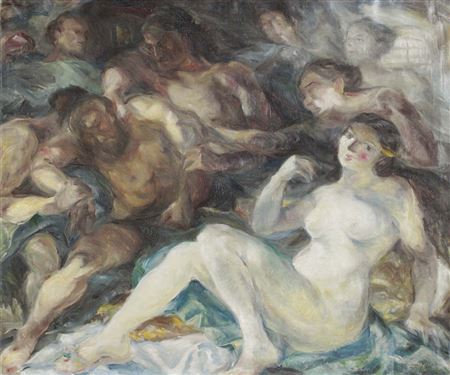 Sample artwork by Viktor Kallinik Goussef (1893 - 1980), known for painting - View similar artists and auction records