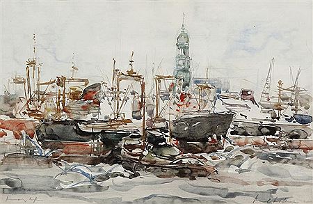 Hafen mit St. Michaelis