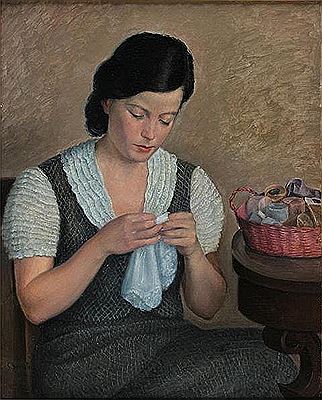 Ricamatrice, 1932