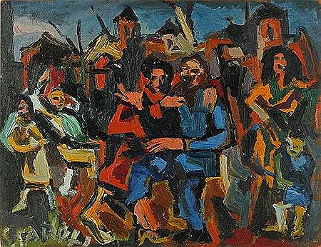 Figures in the city, 1962