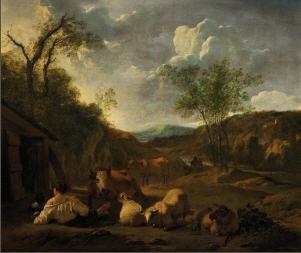 LANDSCAPE WITH HERDSMAN