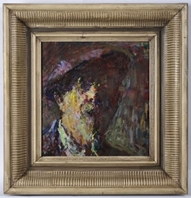Portrait of Ludvik Kuba: Self-portrait