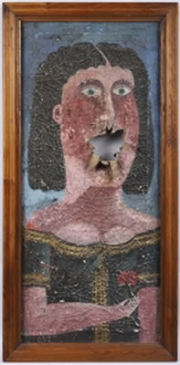 WOMAN WITH ROSE