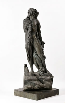 Sample artwork by Frantisek Bilek (1872 - 1941), known for art nouveau and symbolist sculpture - View similar artists and auction records
