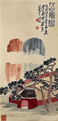 DAIMIAO TEMPLE by Liangchi Qi - Auction record, sale price, and art valuation. Compare with similar artists and explore comparable artworks.
