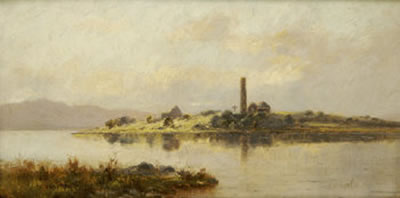 Holy Island, Lough Derg, Shannon by Alexander Williams - Auction record, sale price, and art valuation. Compare with similar artists and explore comparable artworks.
