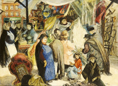 Sample artwork by Muriel Brandt (1909 - 1981), known for portrait, landscape, and mural painting - View similar artists and auction records