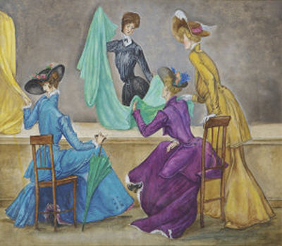 The Latest Fabric by Albert Victor Ormsby Wood - Auction record, sale price, and art valuation. Compare with similar artists and explore comparable artworks.