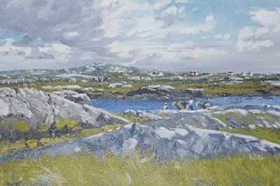 Duhallow River, Conemara by Maurice MacGonigal - Auction record, sale price, and art valuation. Compare with similar artists and explore comparable artworks.