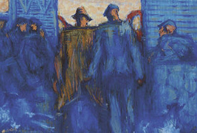 Sample artwork by Maurice MacGonigal (1900 - 1979), known for landscape and portrait painting, teaching - View similar artists and auction records