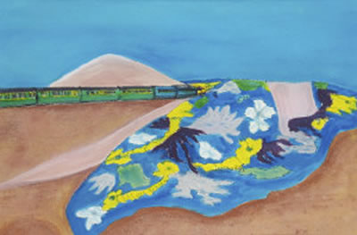 Trans Siberian Express Over Mongolian Dreams