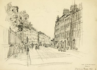 Clare Street by Raymond Piper - Auction record, sale price, and art valuation. Compare with similar artists and explore comparable artworks.