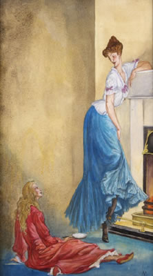The Look by Albert Victor Ormsby Wood - Auction record, sale price, and art valuation. Compare with similar artists and explore comparable artworks.