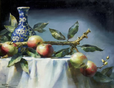 Sample artwork by Owen Rohu (Born 1966), known for painting - View similar artists and auction records