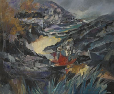 Castletownbere Haven by Maurice Henderson Fry - Auction record, sale price, and art valuation. Compare with similar artists and explore comparable artworks.