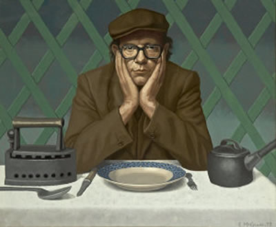 Sample artwork by Edward McGuire (1932 - 1986), known for portrait, still life, landscape and bird painting - View similar artists and auction records