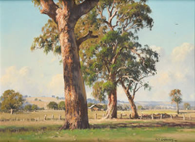 Sample artwork by Les Graham (Born 1942), known for painting - View similar artists and auction records